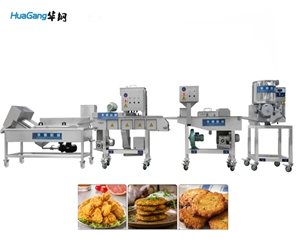 肉餅加工生產線